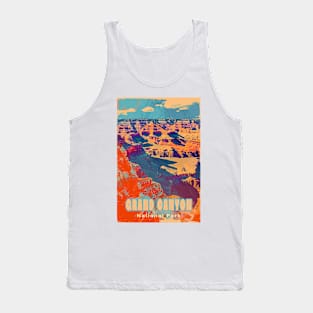 Grand Canyon National Park Vintage Travel Poster Tank Top